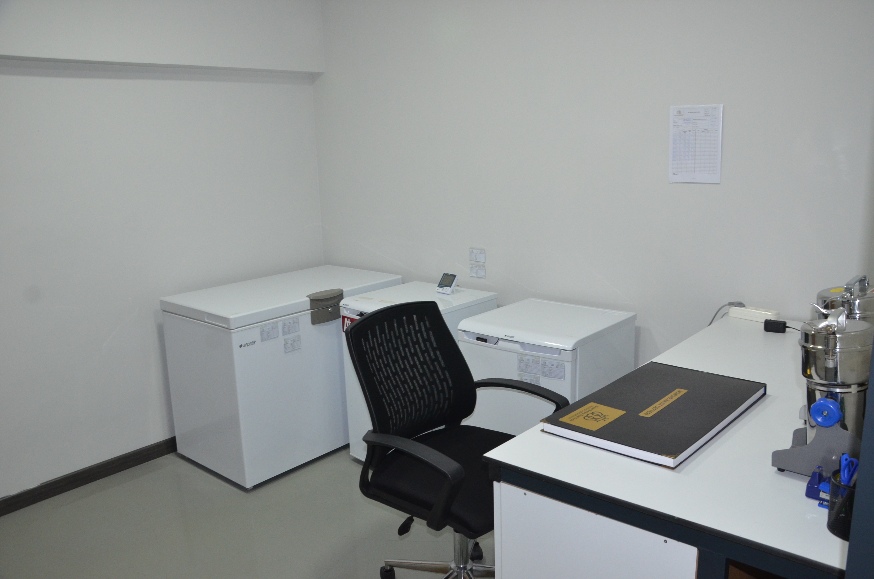 Laboratuvarımız...